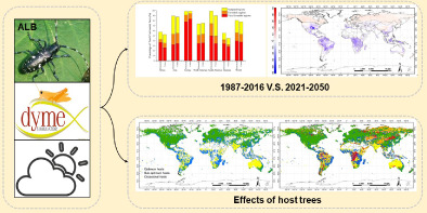 Prediction of the potential global distribution of the Asian longhorned beetle Anoplophora glabripennis (Coleoptera: Cerambycidae) under climate change